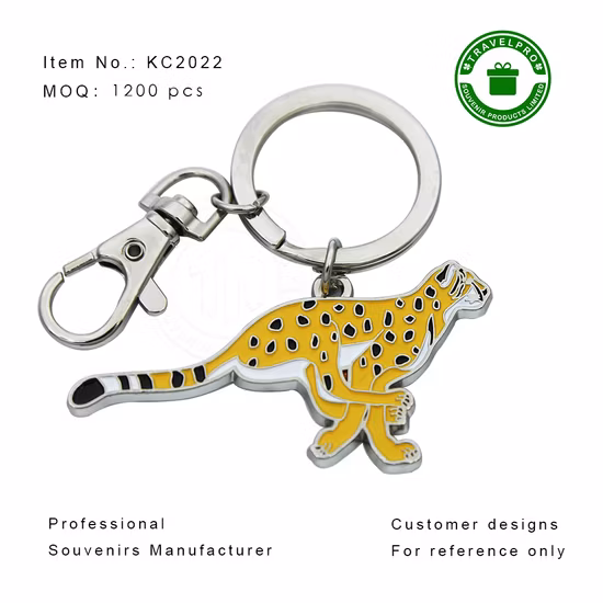 Produttore di souvenir Travelpro Logo personalizzato in lega di zinco con riempimento in ferro colorato Regalo in cartone animato 3D Portachiavi promozionale carino in metallo smaltato duro e morbido